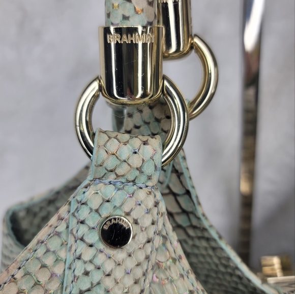 ☆ Brahmin 2 PCS SET Matching Designer Rare Shoulder Bag Purse + Wallet - Picture 16 of 16